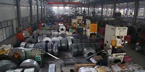 Production workshop of metal parts